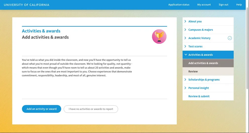 UC 申请活动列表填写攻略：避开这些坑，让你的申请脱颖而出(图2)